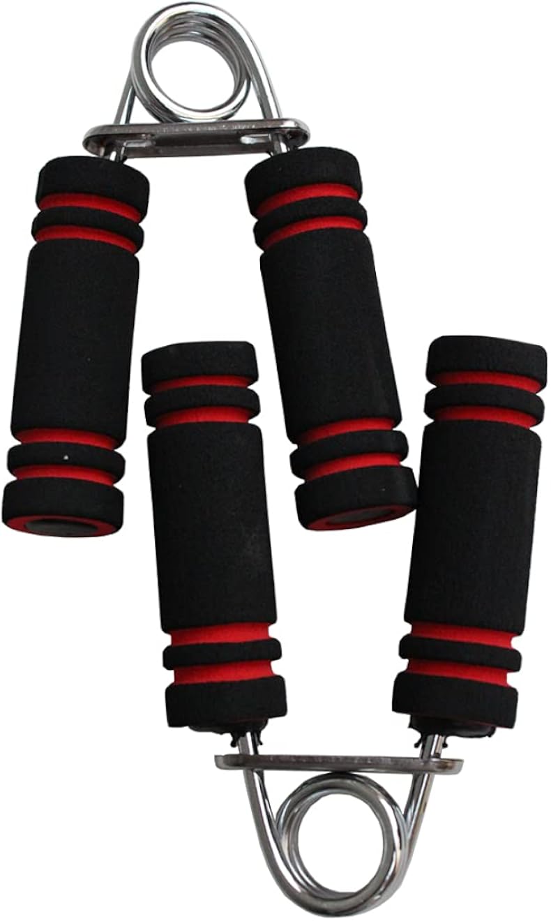 Fitness Hand Grip, Red And Black