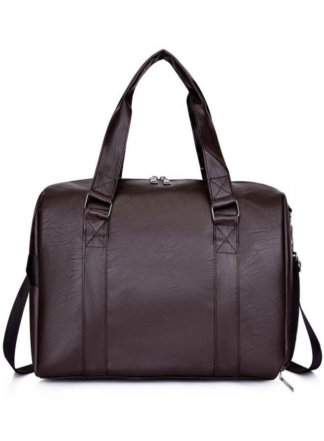 MIXDE Large Capacity Waterproof Travel Duffel Bag Weekender Overnight Tote Bag  - Image 1