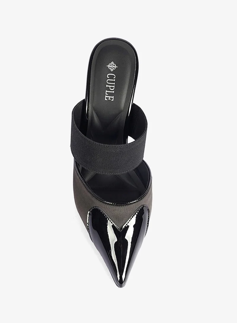 Cuple Black Ladies Festive Mules for Women | Best Price UAE