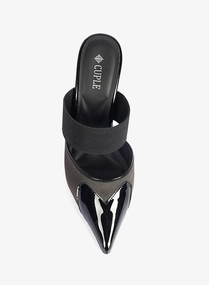 Cuple Black Ladies Festive Mules for Women | Best Price UAE