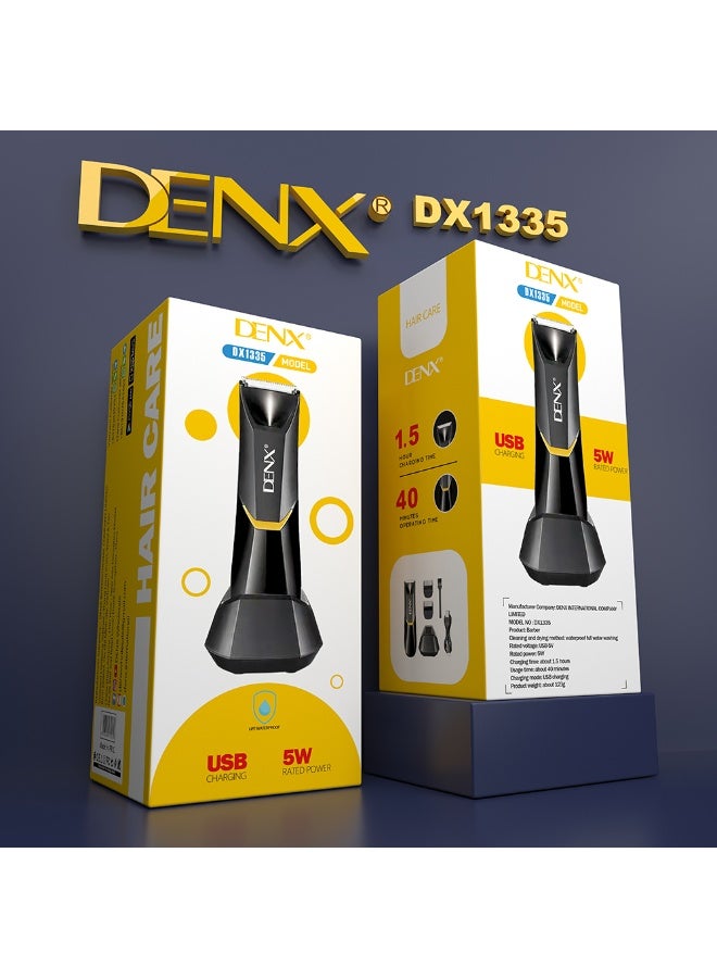 Denx DX1335 - Waterproof Hair Clipper - Image 1