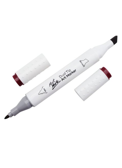 Dual Tip  Premium Art Marker Wine Red