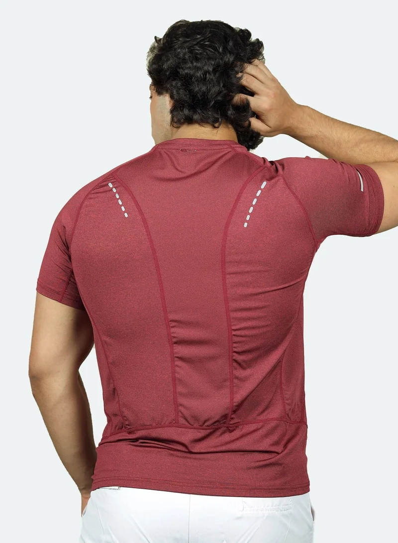 THUGFIT Thugfit EndurX Men's Slim Fit T-Shirt - Red