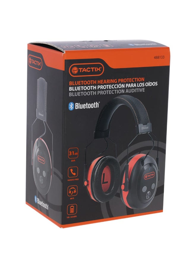تاكتيكس سماعات حماية أذن للعمل مع تقنية البلوتوث أسود وبرتقالي 20 × 14 × 10 سم 488133 - Image 3
