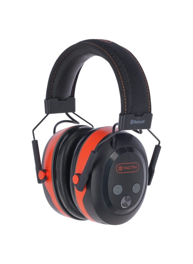 تاكتيكس سماعات حماية أذن للعمل مع تقنية البلوتوث أسود وبرتقالي 20 × 14 × 10 سم 488133 - Image 1
