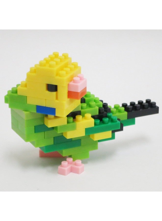 nanoblock - Birds - Budgie Green Opaline, Collection Series Building Kit - Image 3