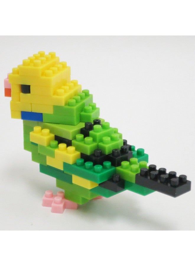 nanoblock - Birds - Budgie Green Opaline, Collection Series Building Kit - Image 4