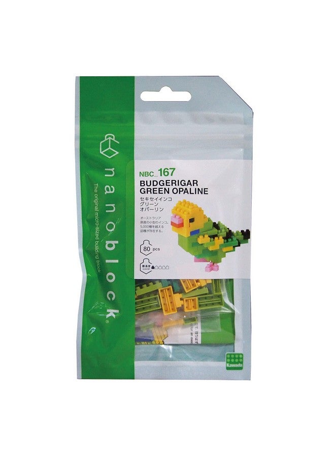 nanoblock - Birds - Budgie Green Opaline, Collection Series Building Kit - Image 2