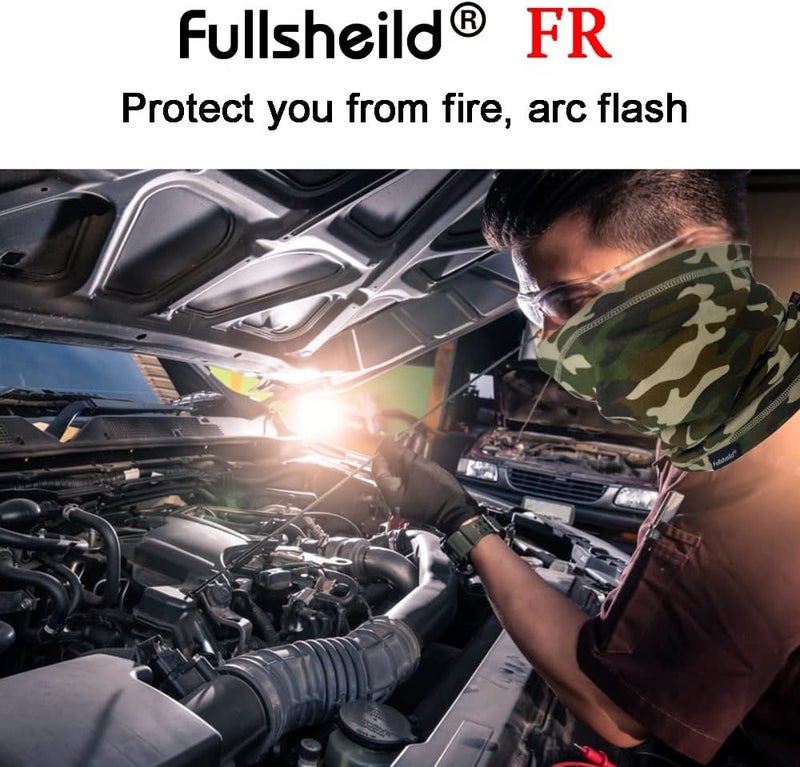 Fullsheild FR Flame Resistant Face Mask Full Cover Neck Gaiter Snood for Welding Hunting Army Military Working - Image 4