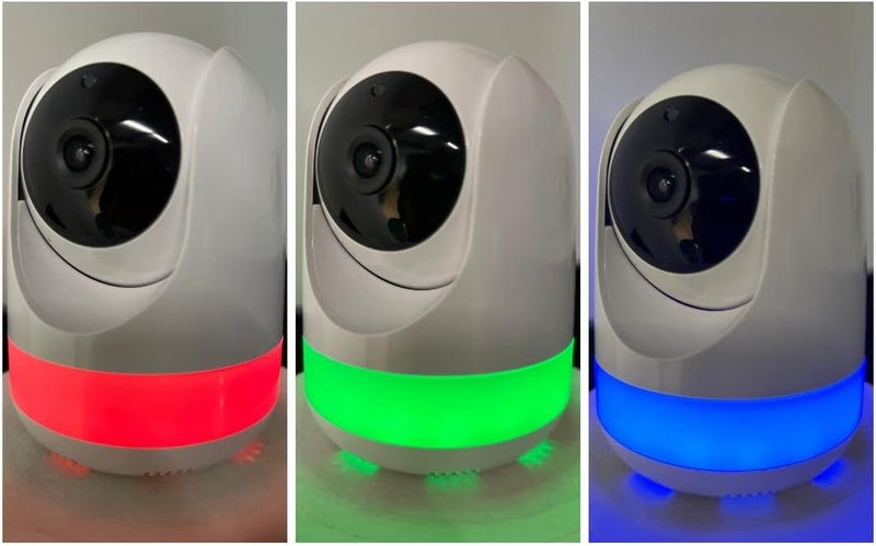 Babysense Add On Camera Video Baby Monitor MaxView Remote Pan Tilt Zoom TwoWay TalkBack Audio Long Range Night Vision RGB Night Light Lullabies Temperature Monitoring - Image 3