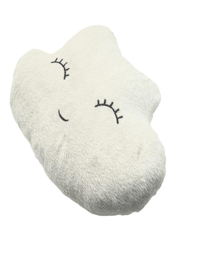 Humpy Hare Cute Soft Plush Cloud Pillow, White Super Soft Fur Fabric - Kids/Children/Baby Play Cushion, Stuffed Plush Through Pillow - Image 2