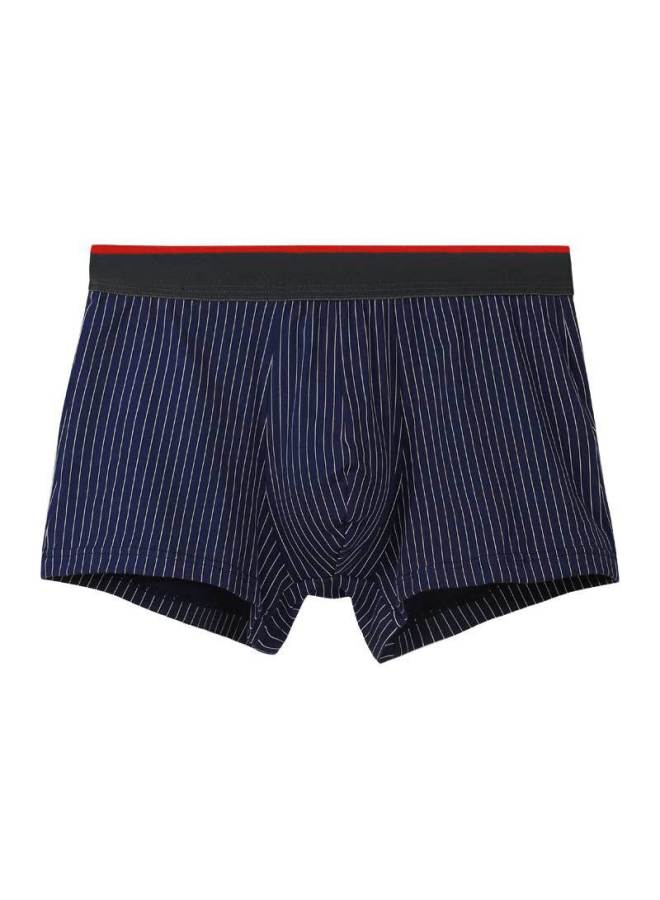 Austrian Element Men's Cotton Underwear Men's Simple Cotton Boxer Shorts Summer Thin Men's Sports Comfortable Breathable Boxer Shorts - Image 1