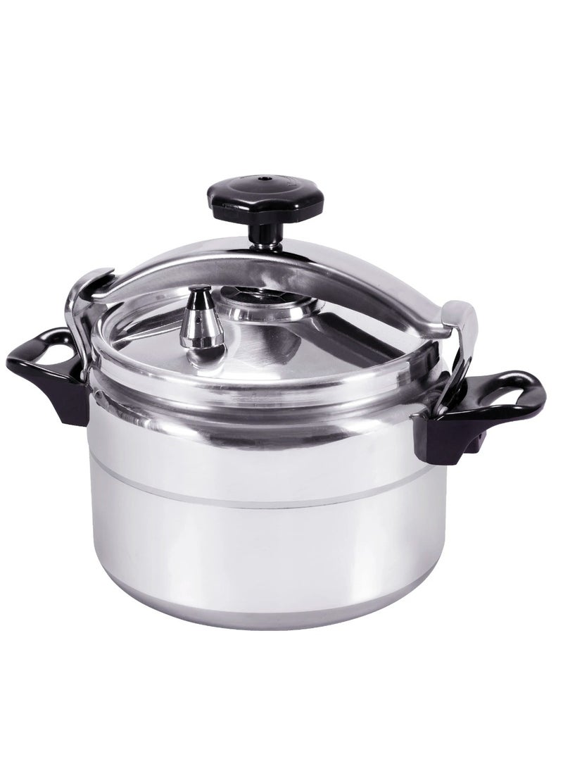 Pressure Cooker, 9 Liter Aluminum Alloy Pressure Cooker Pressure Cooker for Gas Stove Cooker, Quick Cooking of Meat, Soup, Rice, Beans  - Image 1