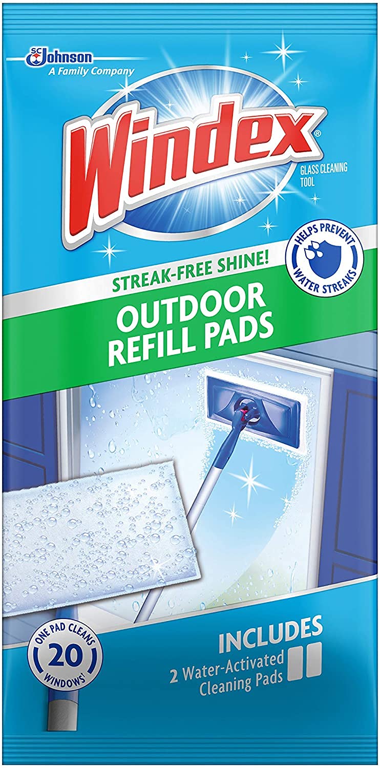 Windex Outdoor Refill Pads 2 Count (2 Count (Pack of 1)) - Image 1
