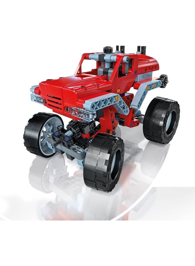 كلمينتوني كليمنتوني ساينس آند بلاي (مختبر الميكانيكا) - مجموعة بناء شاحنات مونستر - قم ببناء 10 نماذج - Image 3