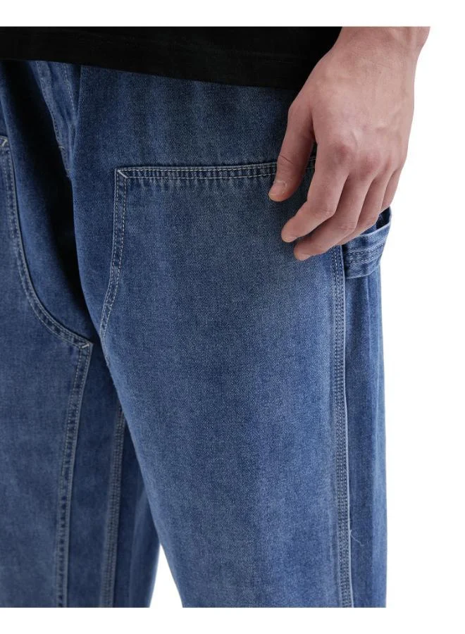 FINGERCROXX  Double Knee Worker Jeans for Men | Best Price UAE