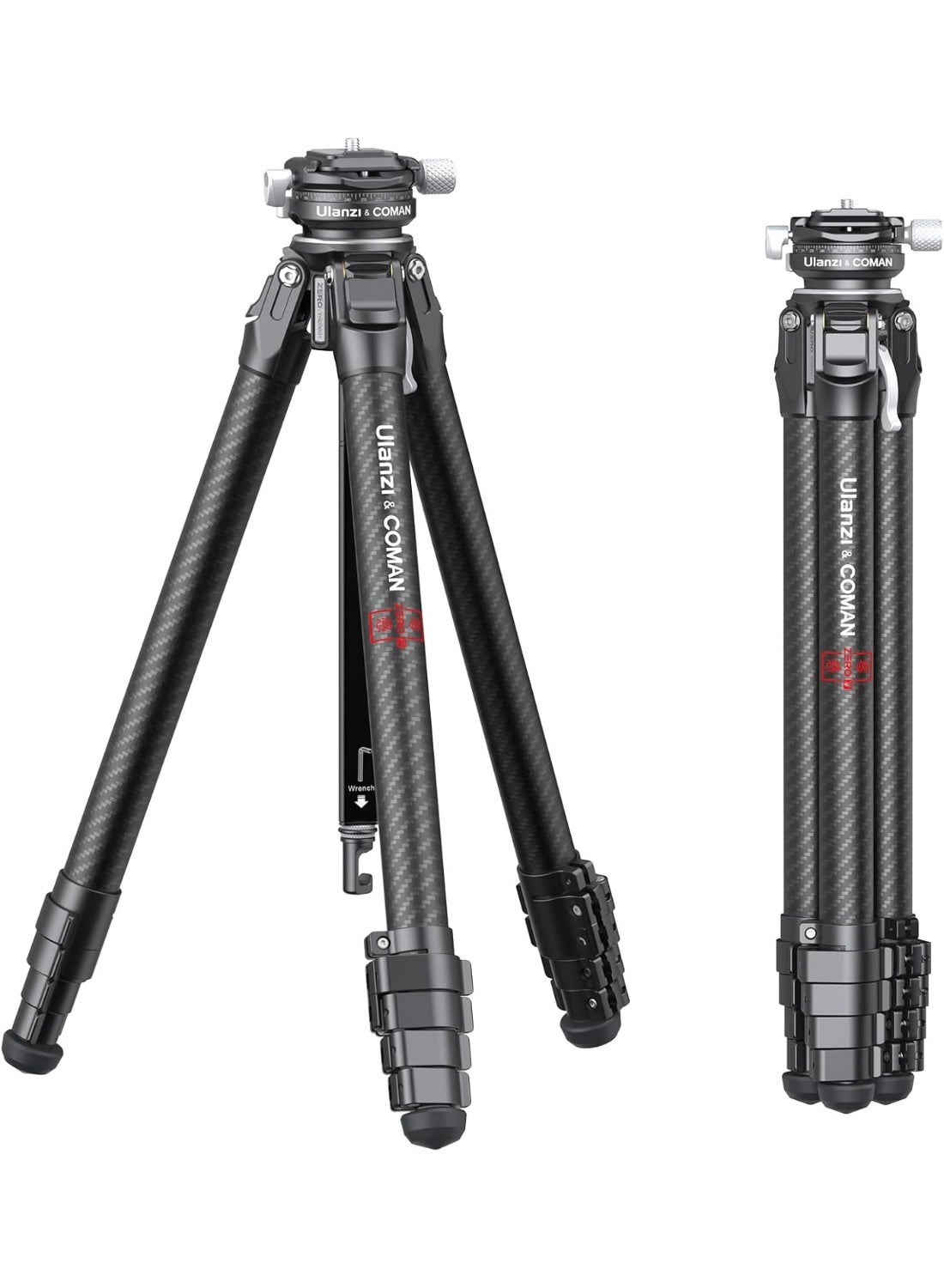 ulanzi Ulanzi Zero Y Travel Tripod 18 kg 1100 g Z9F7FB17F7D9EAD89A50DZ