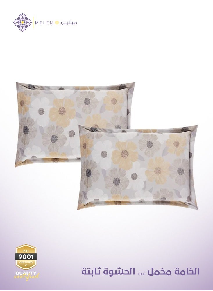 Melen Talora Velvet Winter Bedding Set – Twin XL - Gray - Beige  - Image 5