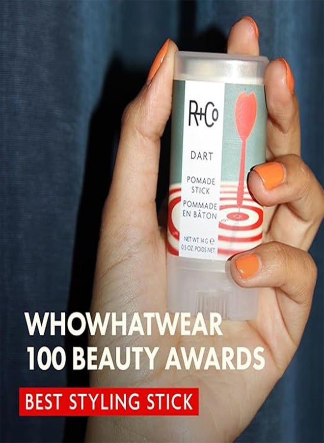 R+Co Dart Pomade Stick | Tame Flyaways, Sculpt and Polish | Long Lasting Texture and Shapes | Vegan + No Parabens | 2 Pack - Image 3