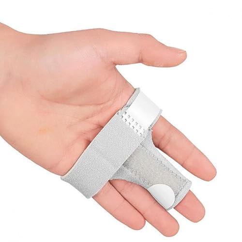 Cetaplast Multipurpose Finger Splint Support Also Works as Bunion Splint | Adjustable All Fingers Orthopedic Splint with Aluminium Protective Plate Inside (Gray) - Image 1