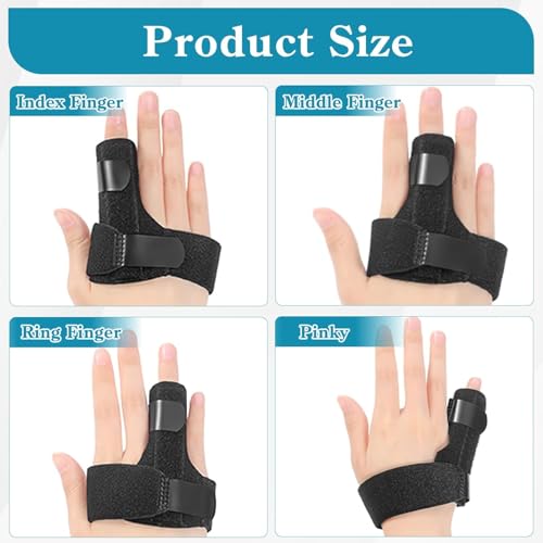 Cetaplast Multipurpose Finger Splint Support Also Works as Bunion Splint | Adjustable All Fingers Orthopedic Splint with Aluminium Protective Plate Inside (Gray) - Image 5