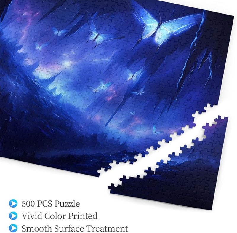 Phayah 500 Pieces Butterfly Jigsaw Puzzle For Adults Home Decor Gift 20 4 X 15 - Image 3