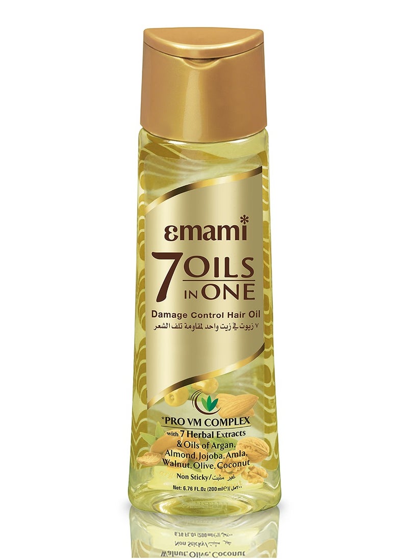 emami - Damage Control Hair Oil 7 Oils in One - 100 mL - Image 1