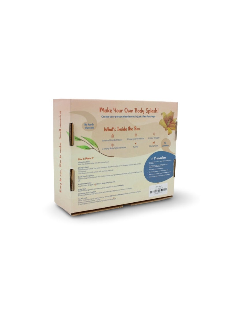 Body Splash Making Kit DIY Set - Image 4