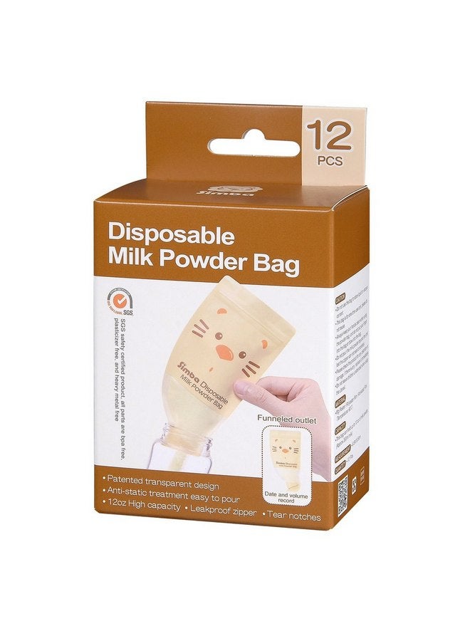 Simba Disposable Formula/Milk Powder Bag (12 oz, 2 Packs, Total 24 Bags) - Image 2