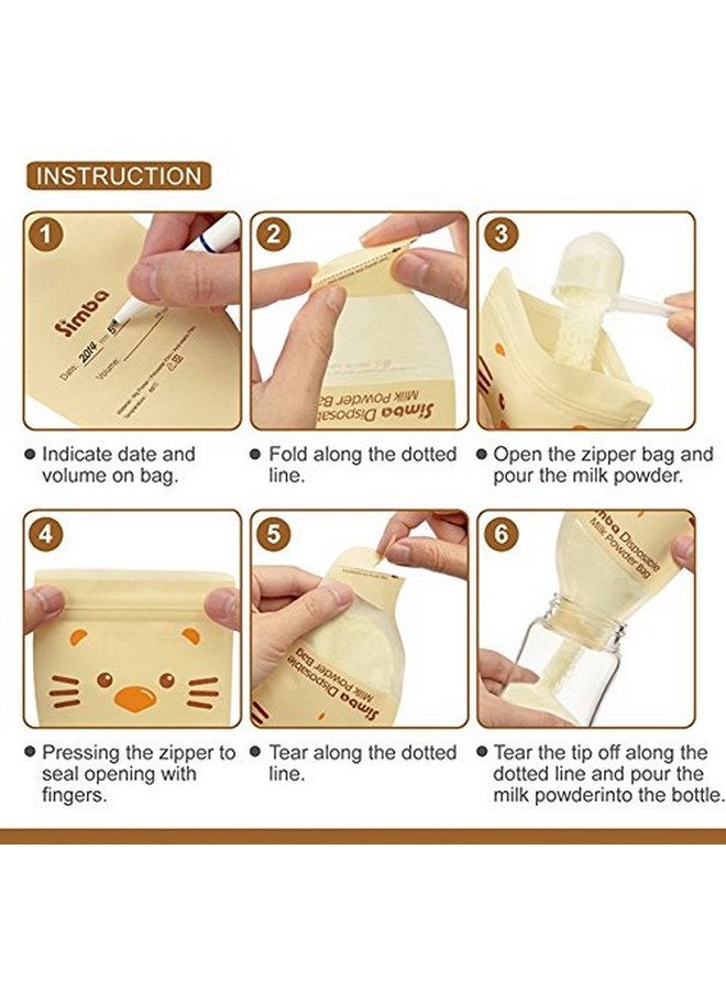 Simba Disposable Formula/Milk Powder Bag (12 oz, 2 Packs, Total 24 Bags) - Image 4