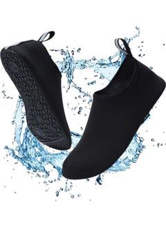 TAPIT Water Shoes Womens Mens Beach Shoes Quick-Dry Barefoot Aqua Shoes Socks Snorkeling Shoes Water Socks for Outdoor Beach Swim Surf Walking Yoga (C)  - Image 1