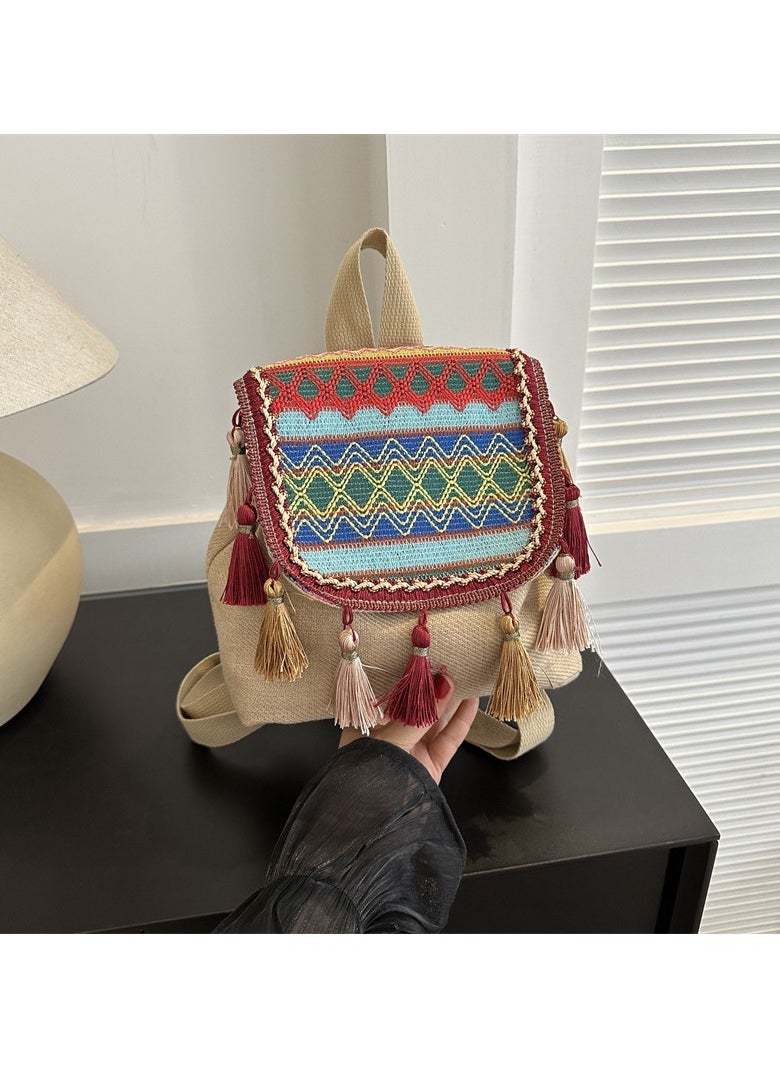 Mark Fairwhale New Retro Fashionable Casual Backpack  - Image 1