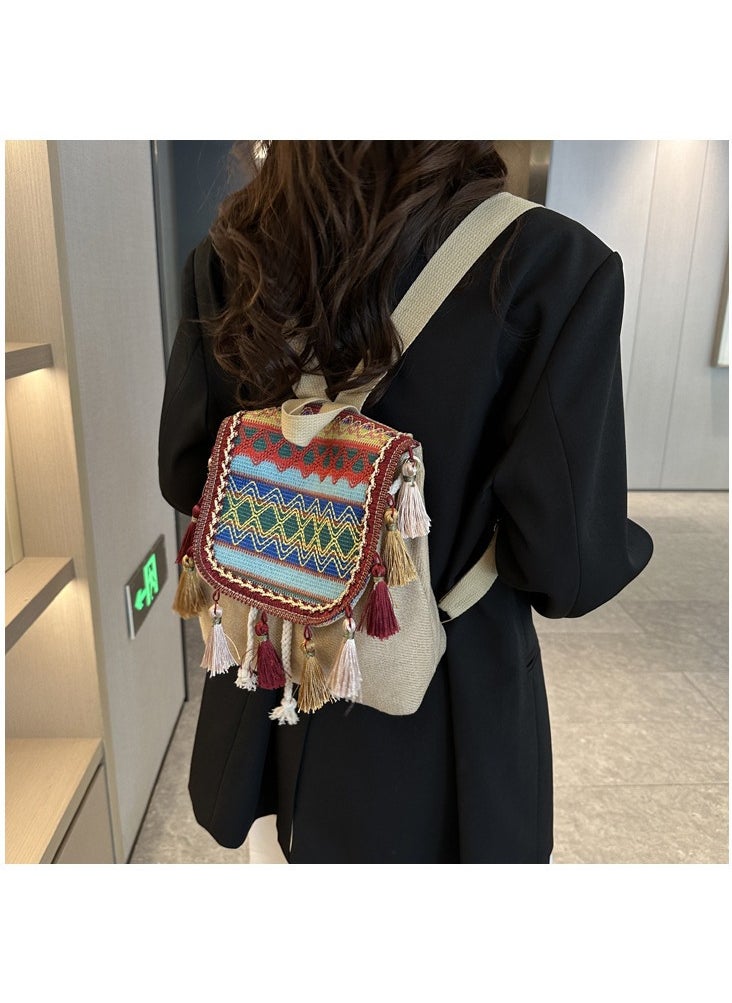 Mark Fairwhale New Retro Fashionable Casual Backpack  - Image 2