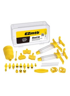 KASTWAVE Bicycle Brake Bleed Kit, Mountain Road Bike Professional Oil Disc Brake Oil Change Filling Tool Set Multi-purpose Brake Maintenance Tool (Without Oil)  - Image 1
