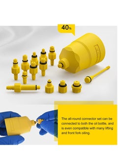 KASTWAVE Bicycle Brake Bleed Kit, Mountain Road Bike Professional Oil Disc Brake Oil Change Filling Tool Set Multi-purpose Brake Maintenance Tool (Without Oil)  - Image 4