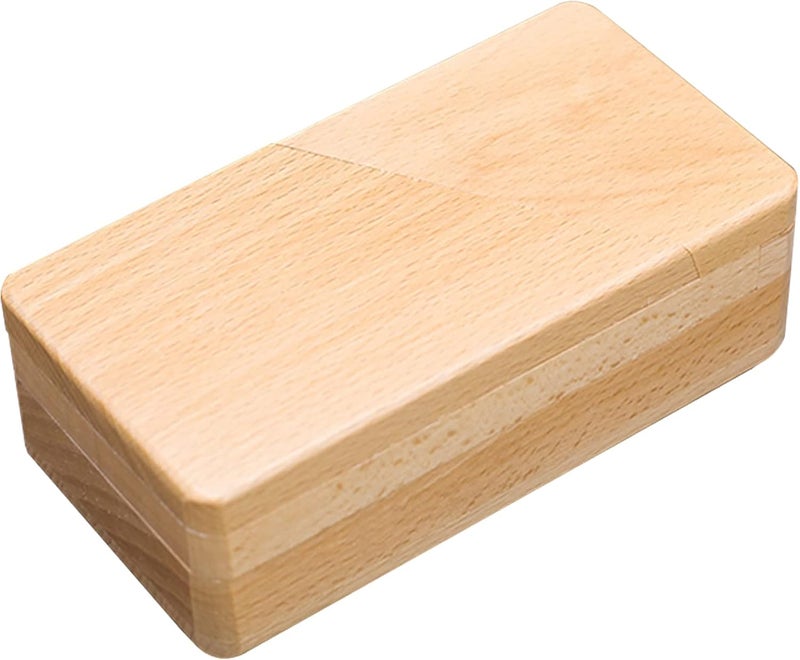 Blovec Impossible Puzzle Box Secret Money Box Mini 3D Brain Teaser Cash Card Boxes Surprise Wooden Magic Box - Image 1