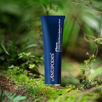 Antipodes Flora Probiotic SkinRescue Hyaluronic Mask Face Mask with Probiotics for Sensitive Skin New Zealand harakeke flax gel 75ml - Image 5
