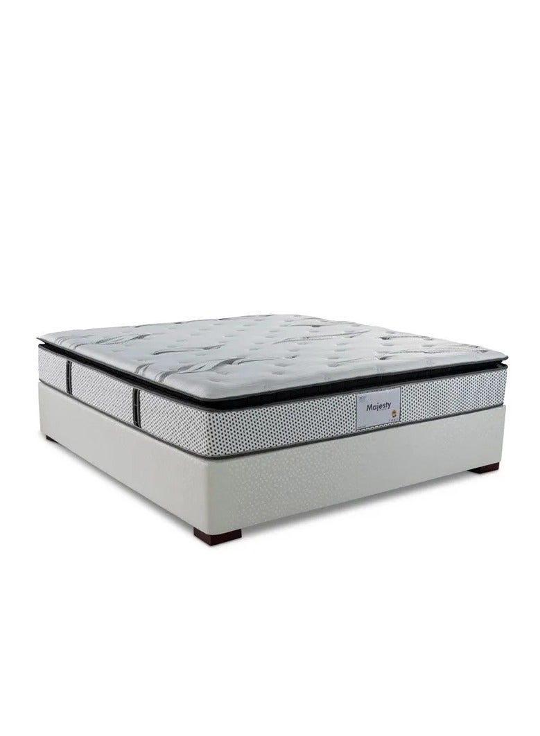 جالاكسي ديزاين مرتبة ماجستي يورو توب بجيب نوابض – مقاس كينج | الطول × العرض × الارتفاع – 180 × 200 × 30 سم | ضمان لمدة 7 سنوات - Image 2