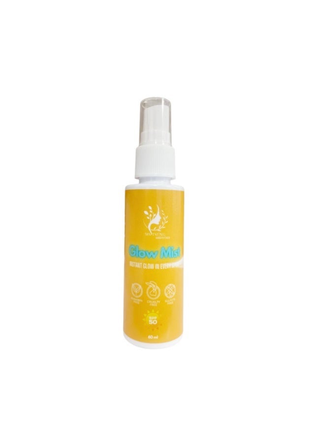 Ms Tsung Essentials 1 Bottle Ms. Tsung Essentials GLOW MIST SPF 50, 60ml - Instant Glow in Every Spray - Image 1