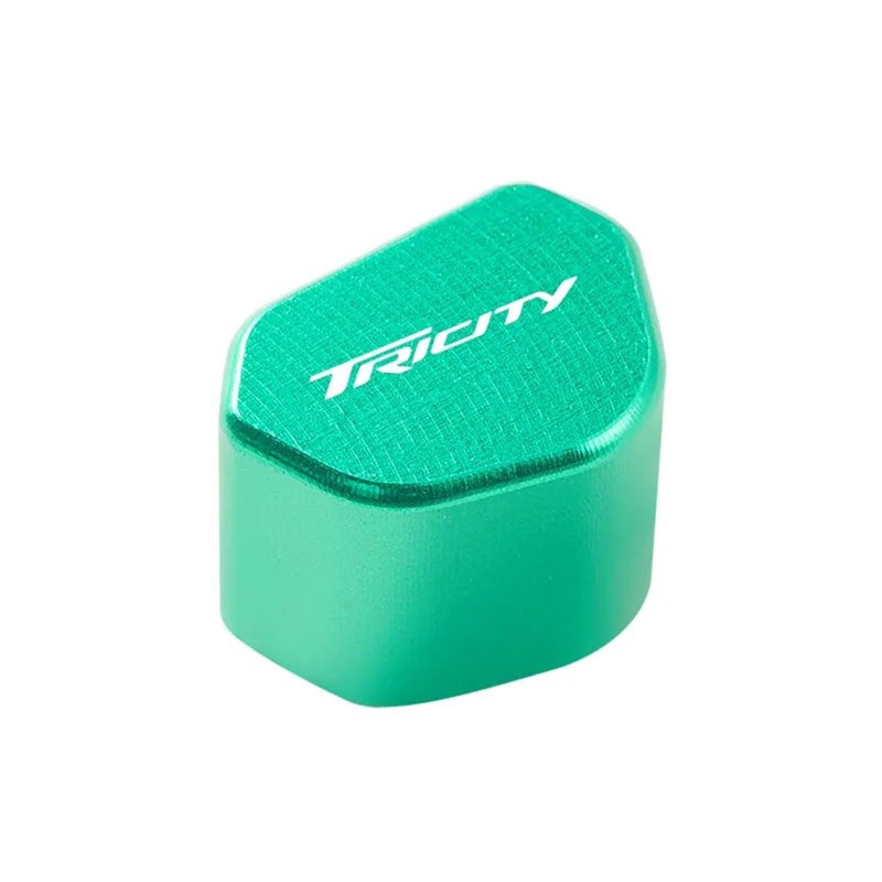 CNC Turn Signal Switch Key Cap Compatible With Tricity 300 125 Motorcycle Green - Image 2