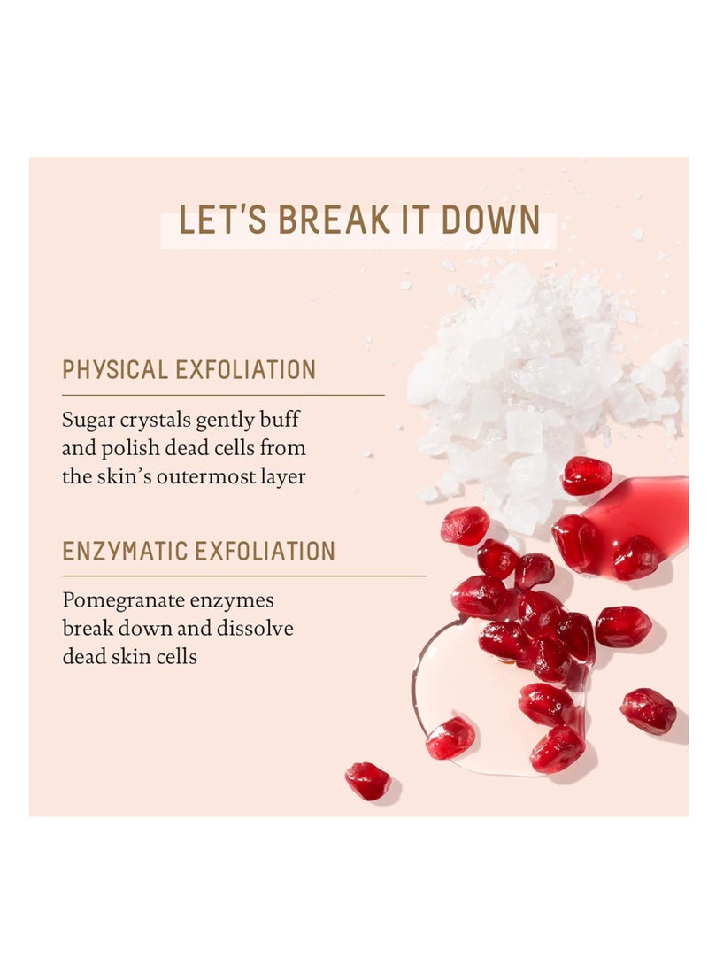 BIOSSANCE Biossance Squalane + Enzyme Sugar Body Scrub. A Powerful Yet Gentle Exfoliator with Pomegranate Enzymes to Smooth, Soften and Hydrate without Stripping Skin (6.76 fl oz) - Image 5