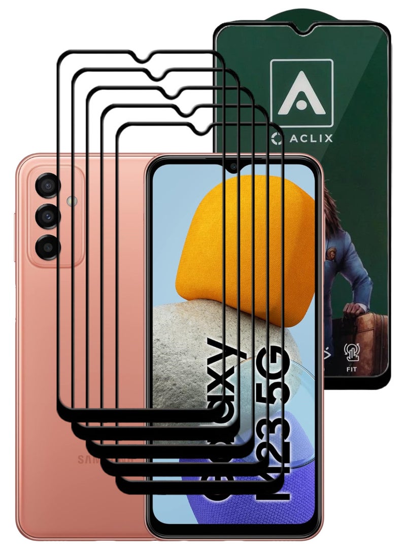 أكاليكس 5 قطع، حماية شاشة، لهاتف سامسونج جالاكسي M23، جودة ممتازة. - Image 1