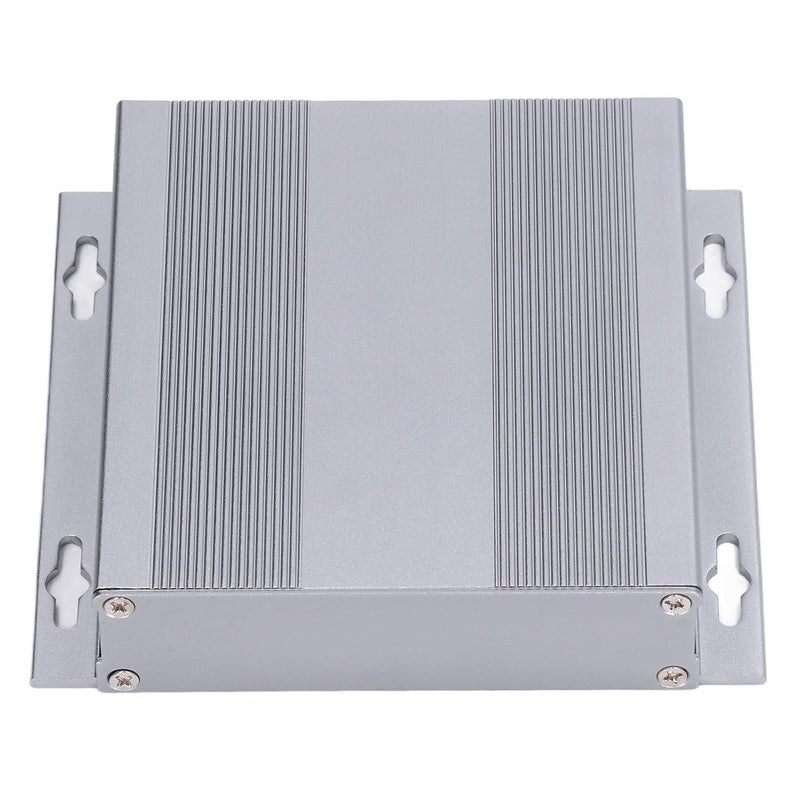 صندوق مشروع سبائك الألومنيوم 27x131x120مم رمادي غير لامع للإلكترونيات DIY والتوصيلات الخارجية - Image 5