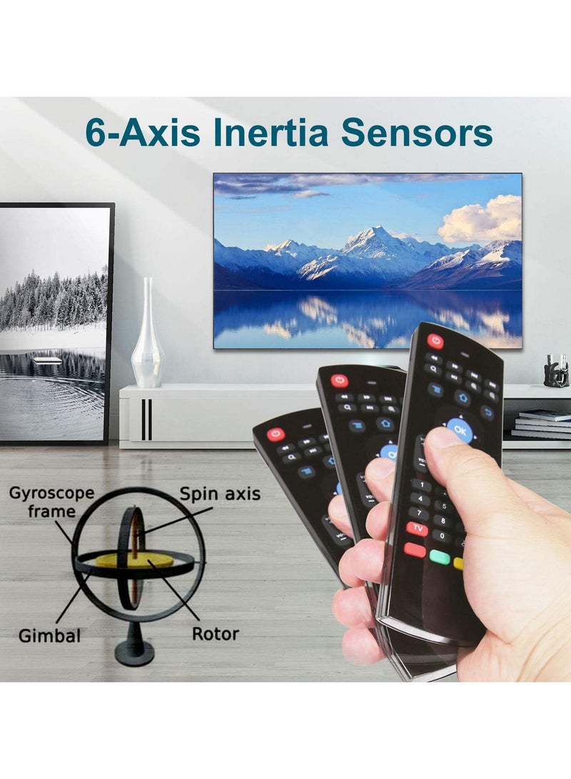 TV MX3 Pro Air Mouse Wireless Keyboard – 2.4G Smart TV Remote with Motion Sensing for Android TV Box, PC, Smart TV, Projector, HTPC - Image 5