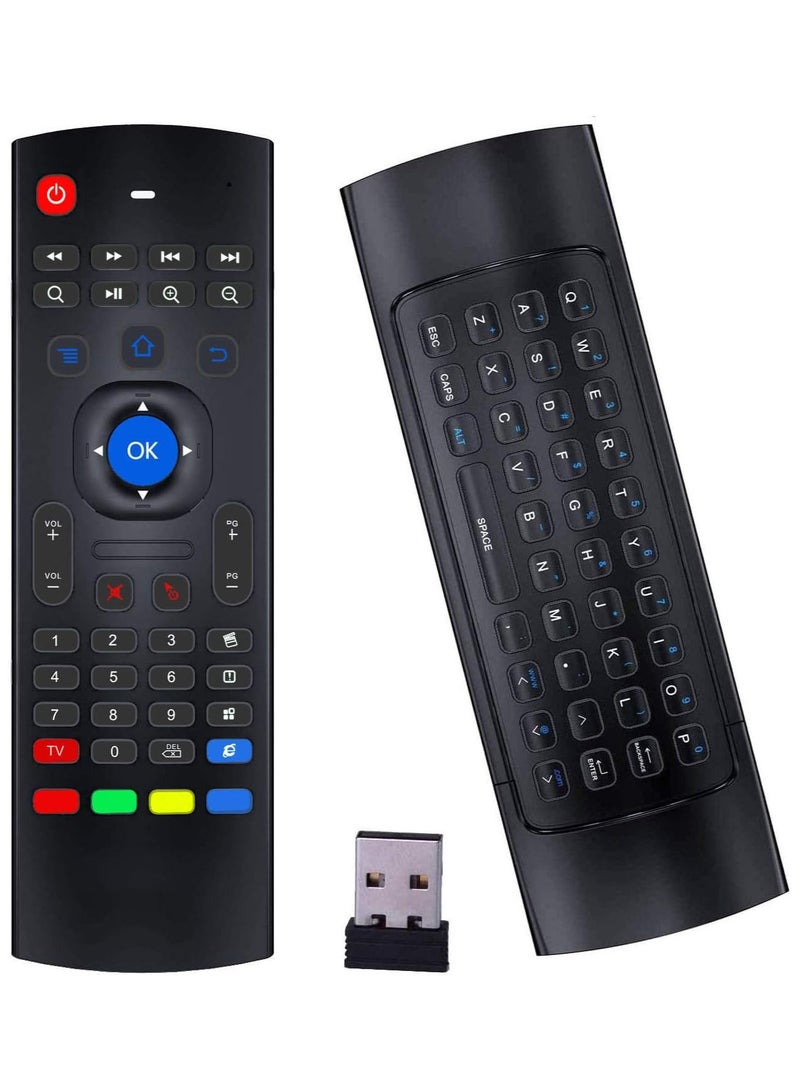 TV MX3 Pro Air Mouse Wireless Keyboard – 2.4G Smart TV Remote with Motion Sensing for Android TV Box, PC, Smart TV, Projector, HTPC - Image 2