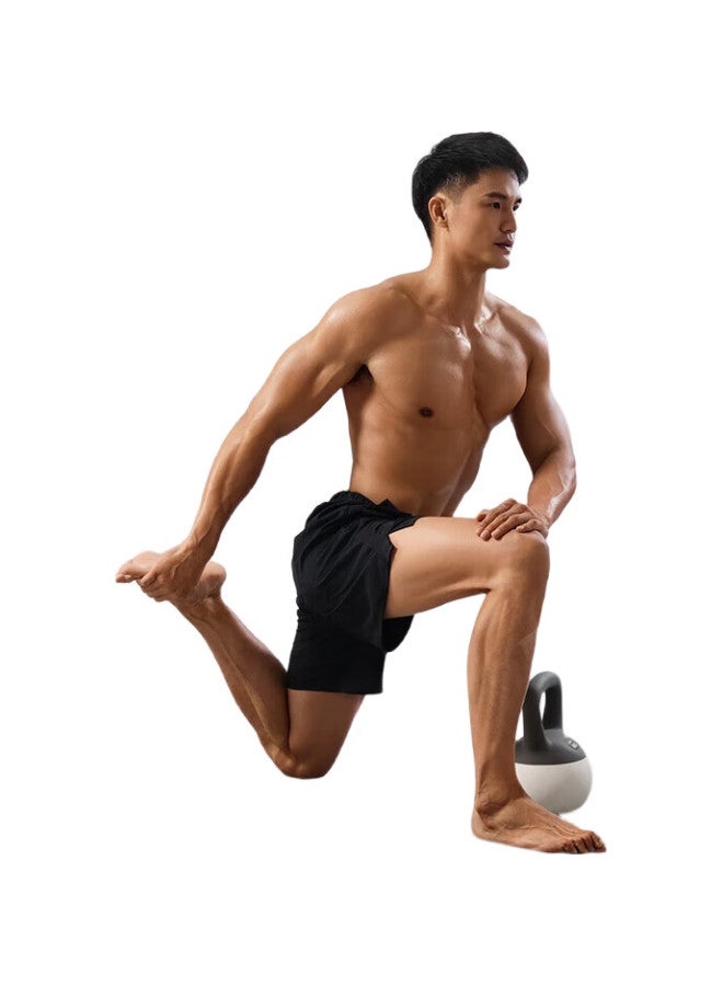 JD.com Yoga Mat Fitness Mat Men'S Non-Slip Professional Yoga Mat Sports Thickened And Lengthened 2 Meters Shock-Absorbing Soundproof Jumping Mat Gray - Image 3