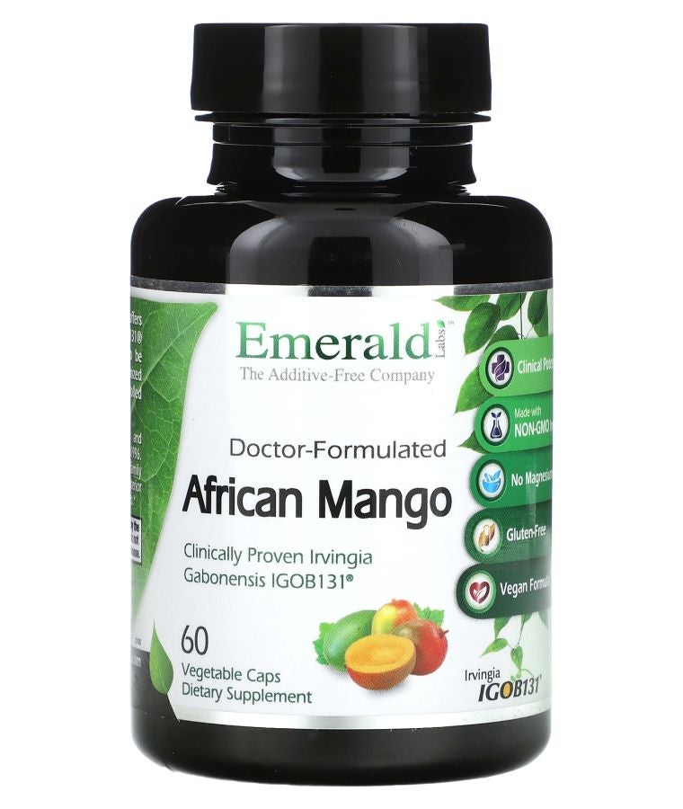 Emerald Laboratories African Mango 60 Vegetable Caps