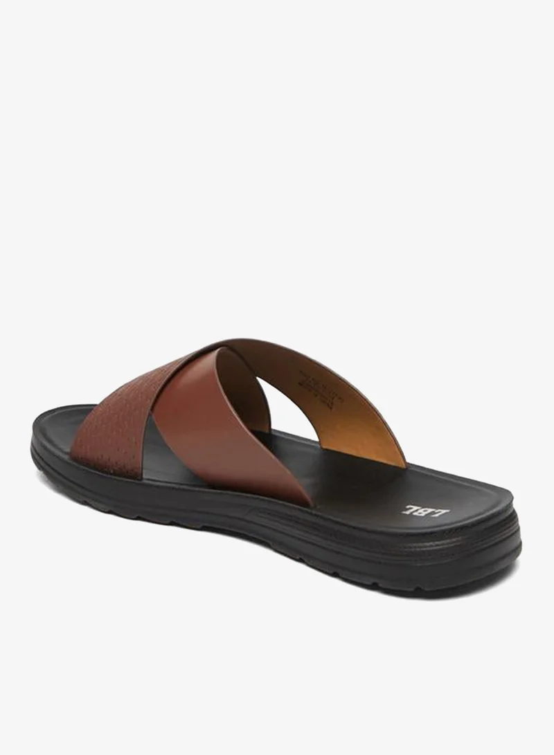 LBL by Shoexpress  Men'S Textured Slip-On Comfort Sandals for Men | Best Price UAE