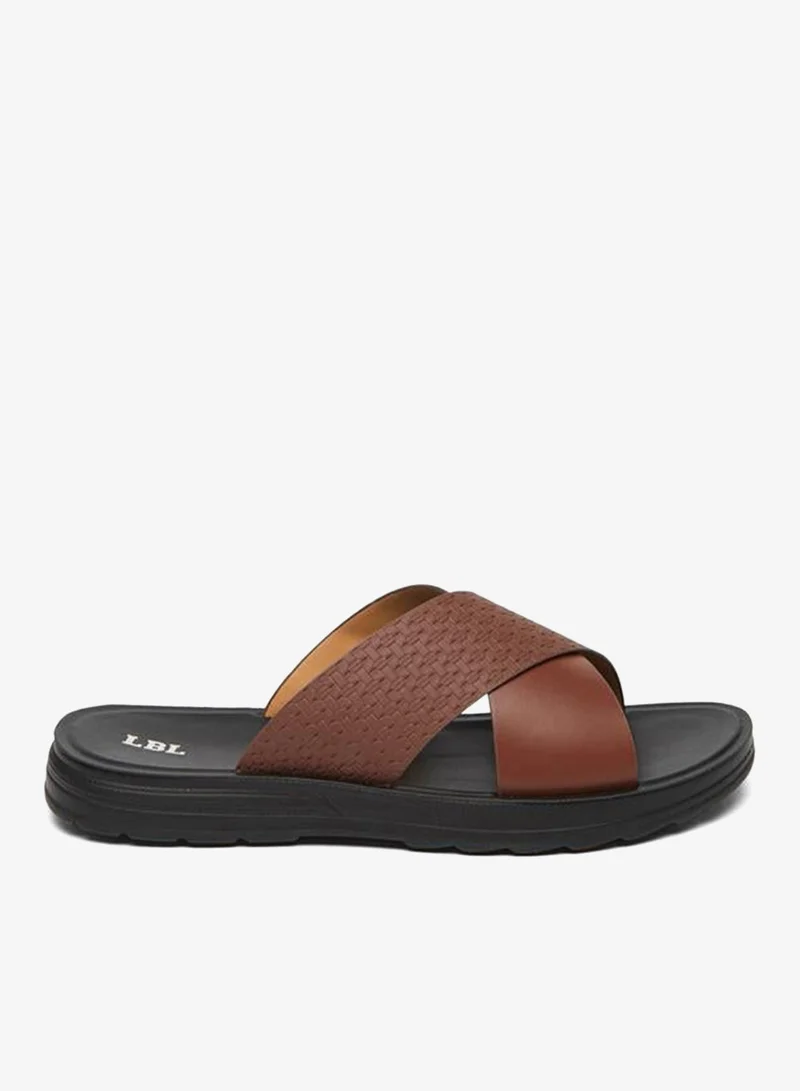 Men'S Textured Slip-On Comfort Sandals