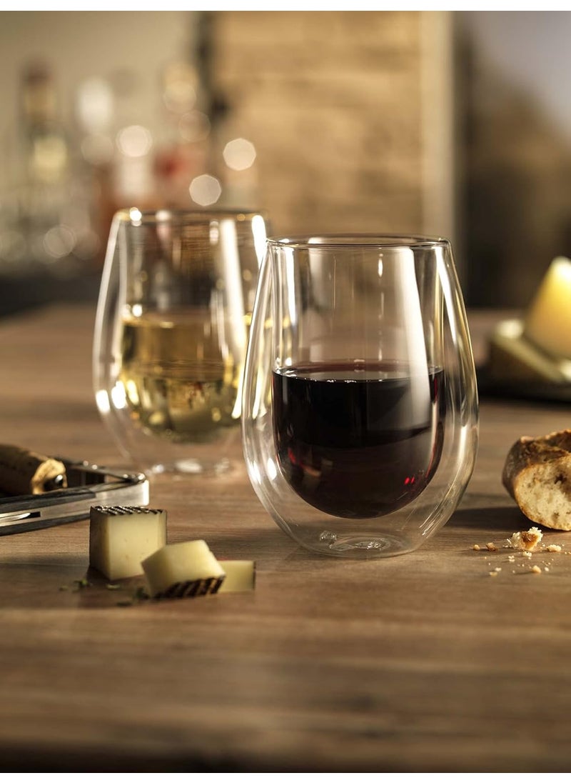 Zwilling ZWILLING JA Henckels DoubleWall Red Wine Glass Set 12 fl oz  - Image 4